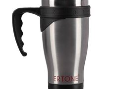 Cana termorezistenta Ertone MN-445, de 450 ml, design modern, Inox